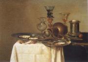 Willem Claesz Heda Style life oil